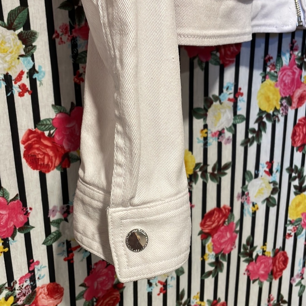 Ralph Lauren White Jean Jacket, women SP - Picture 5 of 6